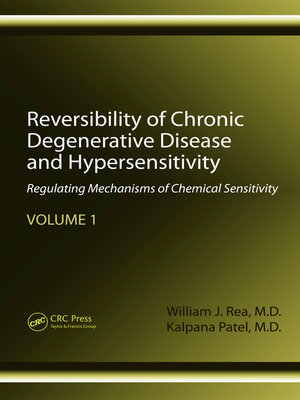cover image of Reversibility of Chronic Degenerative Disease and Hypersensitivity, Volume 1